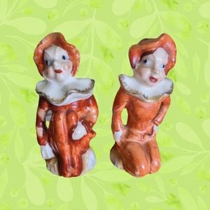 Vintage Elf Salt & Pepper Shakers